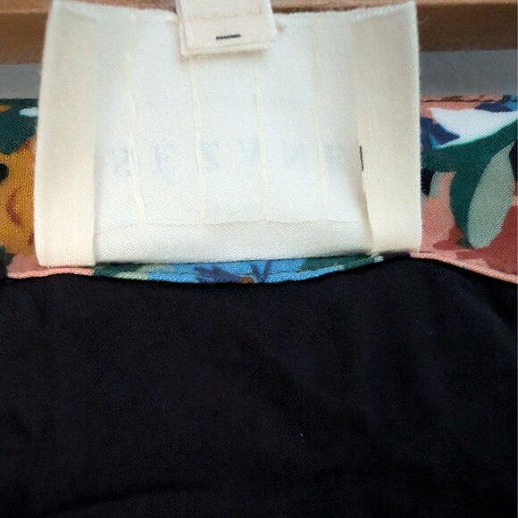 Sezane Floral A-Line Skirt - Multicolor - Picture 6 of 9